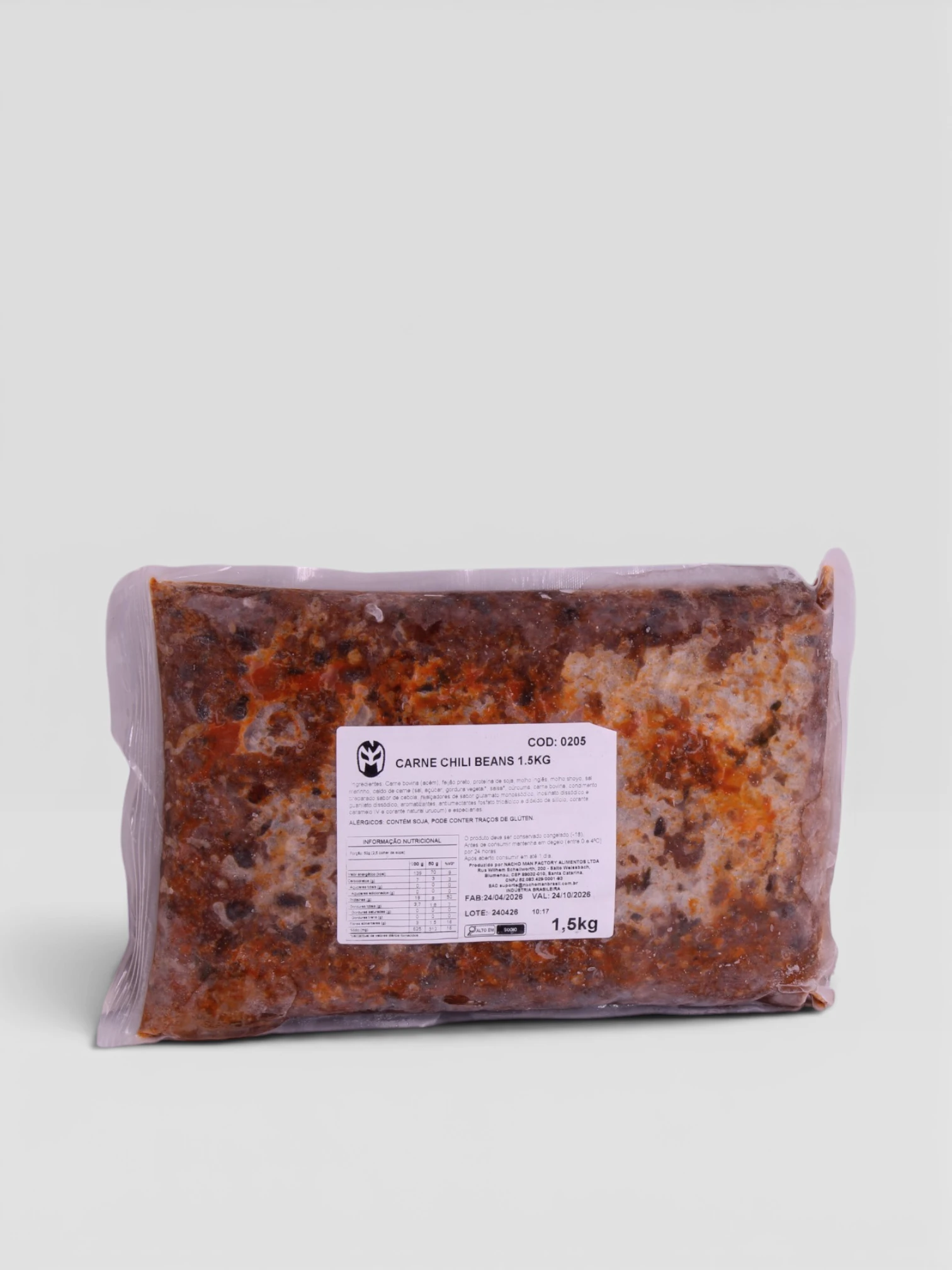Chili de Carne com Feijão